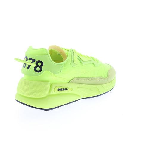 Diesel S-Serendipity LC W Womens Yellow Canvas Lifestyle Sneakers Shoes