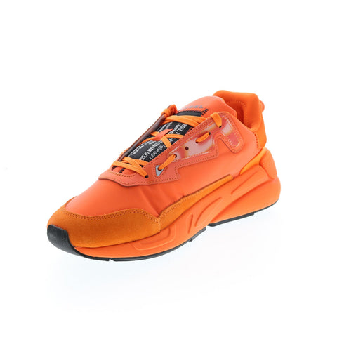 Diesel S-Serendipity LC Mens Orange Canvas Lace Up Lifestyle Sneakers Shoes