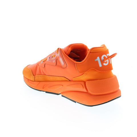 Diesel S-Serendipity LC Mens Orange Canvas Lace Up Lifestyle Sneakers Shoes
