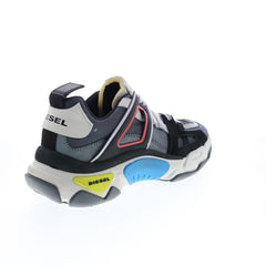 Diesel S-Kipper Low Trek II Mens Gray Canvas Lifestyle Sneakers