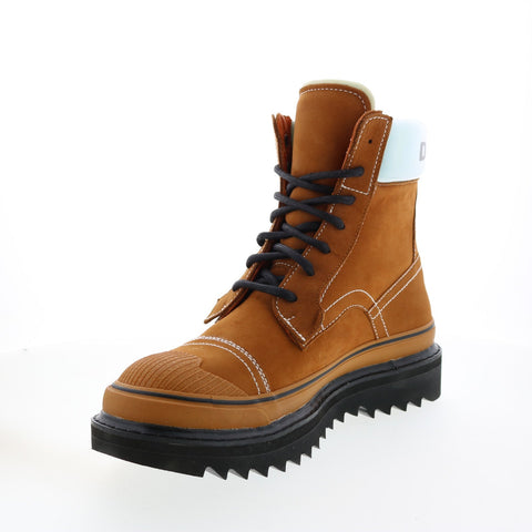 Diesel H-Shiroki DBBT Hybrids Mens Brown Nubuck Lace Up Casual Dress Boots
