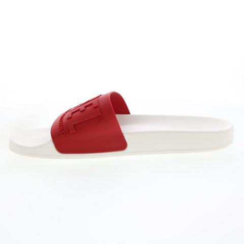 Diesel SA-Mayemi Y02499-P3859-H8730 Mens Red Synthetic Slides Sandals Shoes