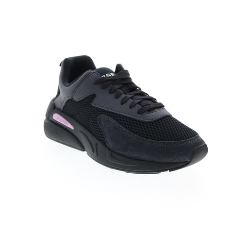 Diesel S-Serendipity Low Cut Womens Black Canvas Lifestyle Sneakers Shoes