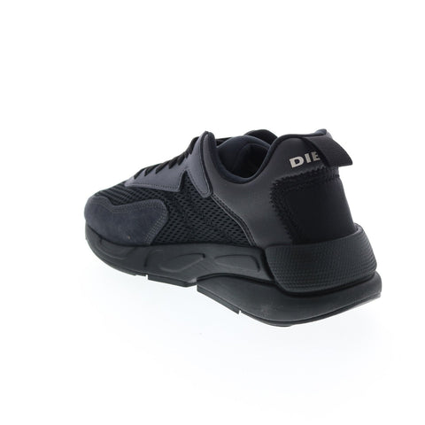 Diesel S-Serendipity Low Cut Womens Black Canvas Lifestyle Sneakers Shoes