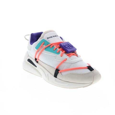 Diesel S-Serendipity LC Evo W Womens White Canvas Lifestyle Sneakers Shoes