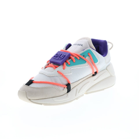 Diesel S-Serendipity LC Evo W Womens White Canvas Lifestyle Sneakers Shoes