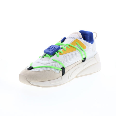 Diesel S-Serendipity Lace Mens White Canvas Lifestyle Sneakers Shoes