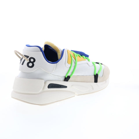 Diesel S-Serendipity Lace Mens White Canvas Lifestyle Sneakers Shoes