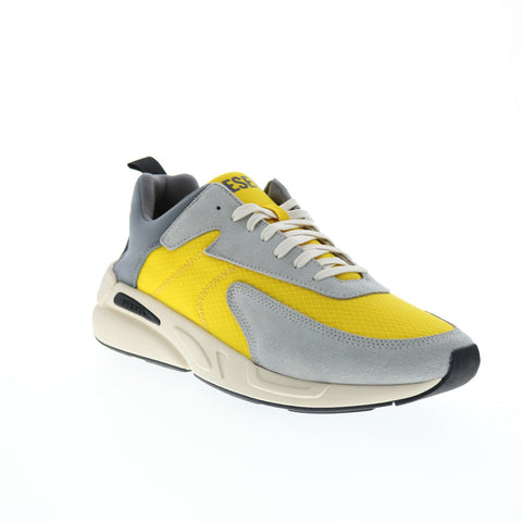 Diesel S-Serendipity Low Cut Mens Yellow Canvas Lifestyle Sneakers Shoes