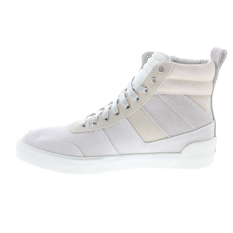 Diesel S-Dvelows Mid Cut Mens Beige Synthetic Lifestyle Sneakers Shoes