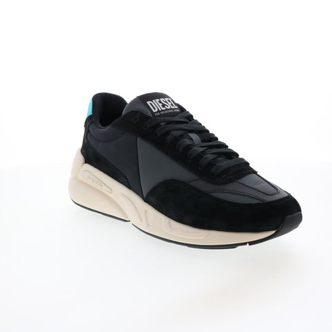 Diesel S-Serendipity F Womens Black Suede Lifestyle Sneakers Shoes