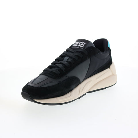 Diesel S-Serendipity F Womens Black Suede Lifestyle Sneakers Shoes