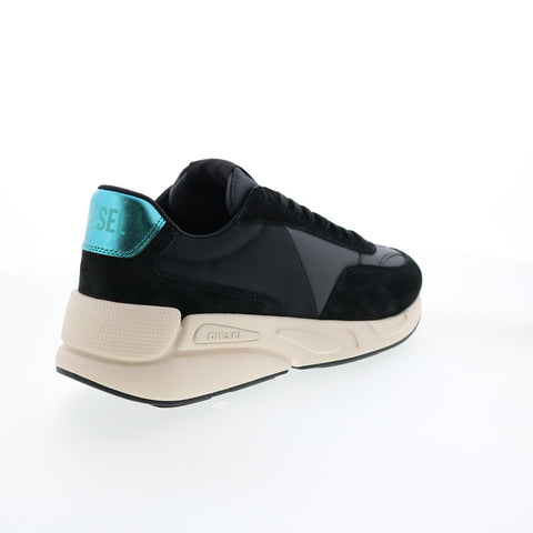 Diesel S-Serendipity F Womens Black Suede Lifestyle Sneakers Shoes