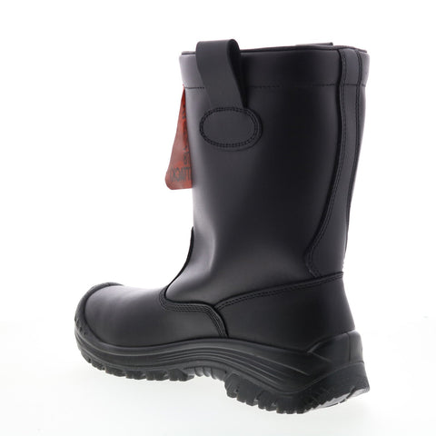 Diesel H-Woodkut CH Y02705-PR030-T8013 Mens Black Leather Casual Dress Boots