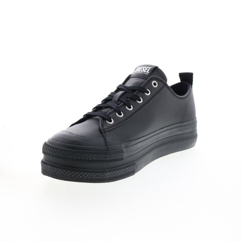 Diesel S-Jomua LC Y02716-PR013-T8013 Mens Black Lifestyle Sneakers Shoes