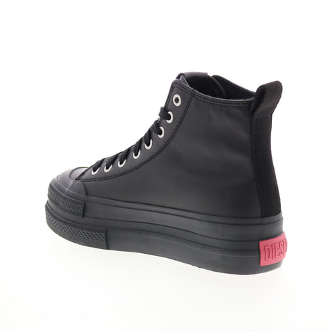 Diesel S-Jomua MC W Y02717-PR013-T8013 Womens Black Lifestyle Sneakers Shoes