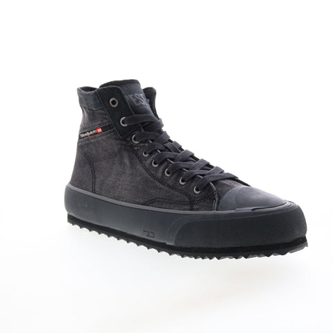Diesel S-Principia Mid Y02740-P1473-H1645 Mens Black Lifestyle Sneakers Shoes