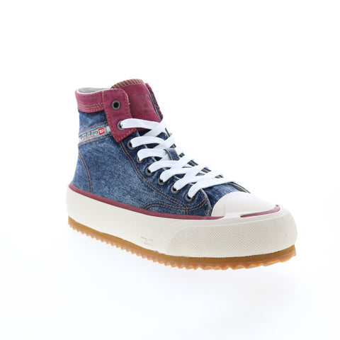 Diesel S-Principia Mid Y02740-P1473-H8954 Mens Blue Lifestyle Sneakers Shoes