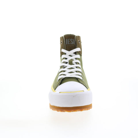 Diesel S-Principia Mid Y02740-P4083-T7419 Mens Green Lifestyle Sneakers Shoes