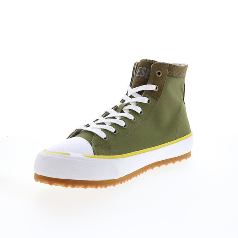 Diesel S-Principia Mid Y02740-P4083-T7419 Mens Green Lifestyle Sneakers Shoes