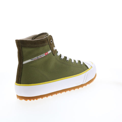 Diesel S-Principia Mid Y02740-P4083-T7419 Mens Green Lifestyle Sneakers Shoes