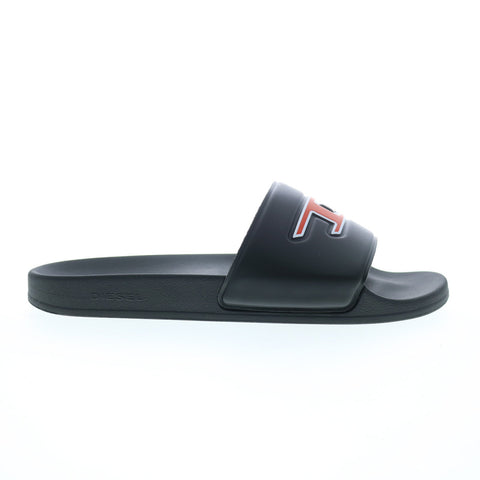 Diesel Sa-Mayemi D Y02800-P4440-H8984 Mens Black Slides Sandals Shoes