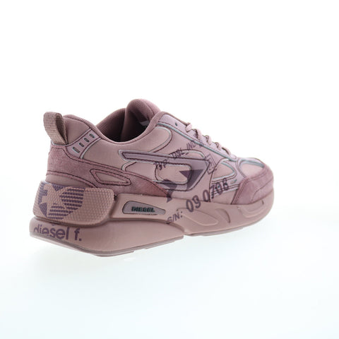 Diesel S-Serendipity Sport W Womens Pink Leather Lifestyle Sneakers Shoes