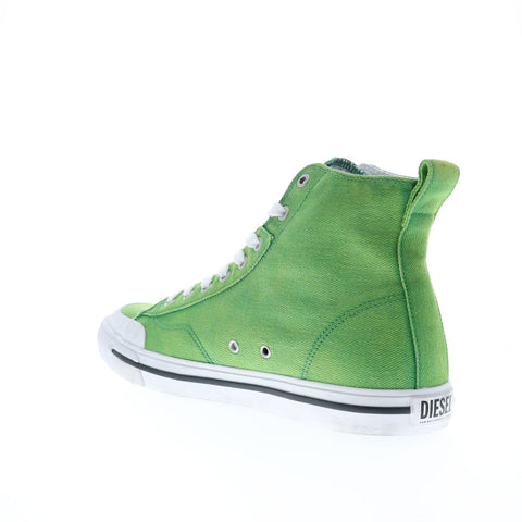 Diesel S-Athos Mid Y02879-PR573-T7438 Mens Green Lifestyle Sneakers Shoes