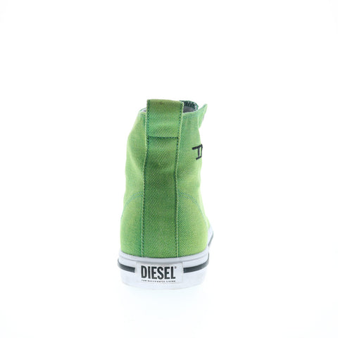 Diesel S-Athos Mid Y02879-PR573-T7438 Mens Green Lifestyle Sneakers Shoes
