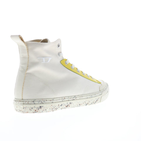 Diesel S-Athos Mid Y02879-PS438-H8981 Mens White Lifestyle Sneakers Shoes