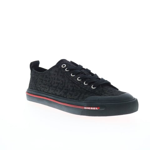 Diesel S-Athos Low Y02882-P5198-T8013 Mens Black Lifestyle Sneakers Shoes