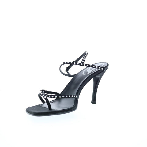 Diesel D-Venus Sandals Y02891-P4733-T8013 Womens Black Heeled Sandals Shoes