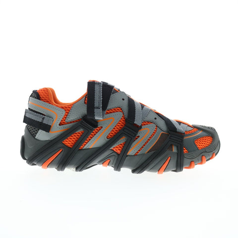 Diesel S-Prototype-CR Mens Orange Synthetic Lifestyle Sneakers Shoes
