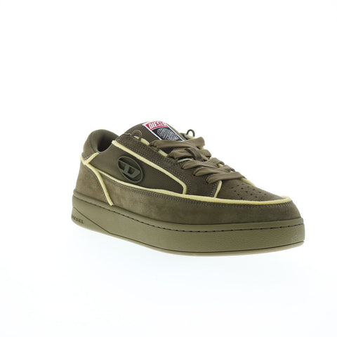 Diesel S-Sinna Low X Y02963-P4796-T7429 Mens Green Lifestyle Sneakers Shoes