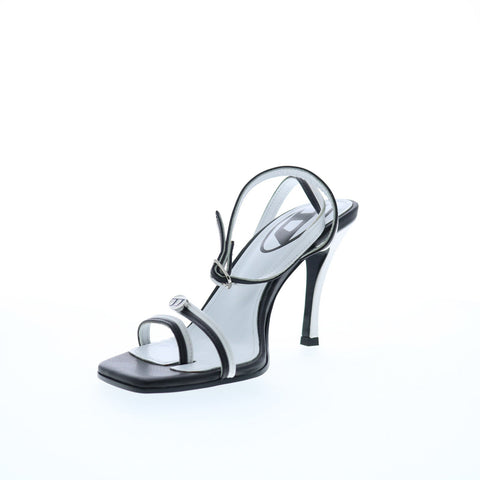 Diesel D-Venus Sandals Y02990-PR818-H1532 Womens Black Heeled Sandals Shoes