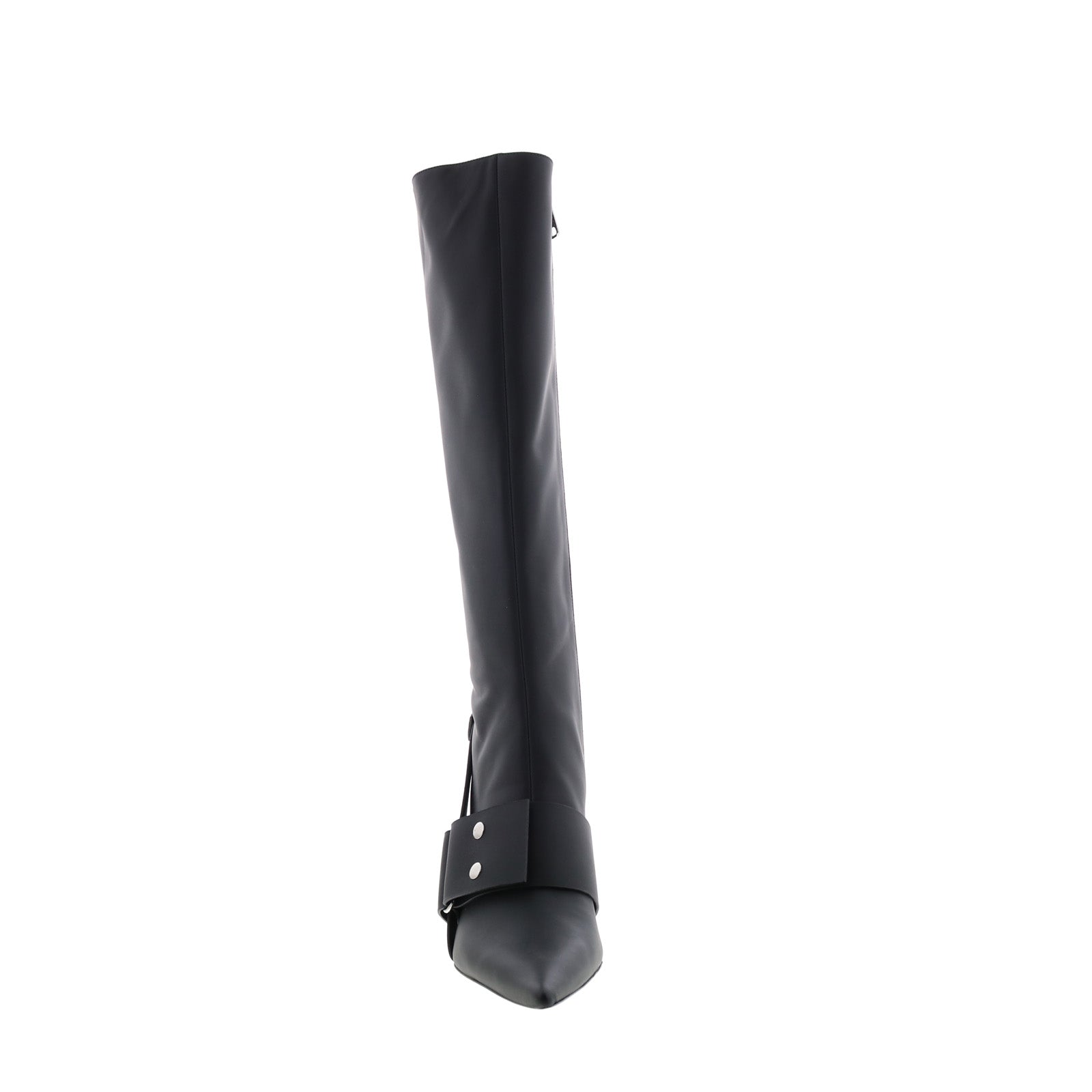 Diesel D-Venus WB Y03039-P1993-T8013 Womens Black Leather Knee