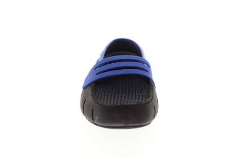 Robert Wayne TF Water YACHT Mens Black Mesh Low Top Slip On Casual Loafers Shoes