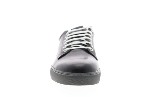 Zanzara Ralston ZK714S25 Mens Gray Leather Low Top Lifestyle Sneakers Shoes