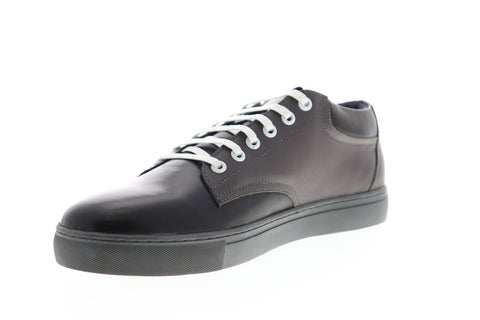 Zanzara Ralston ZK714S25 Mens Gray Leather Low Top Lifestyle Sneakers Shoes