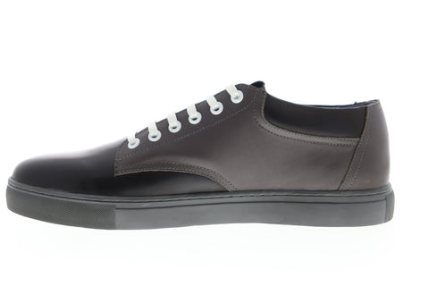 Zanzara Ralston ZK714S25 Mens Gray Leather Low Top Lifestyle Sneakers Shoes