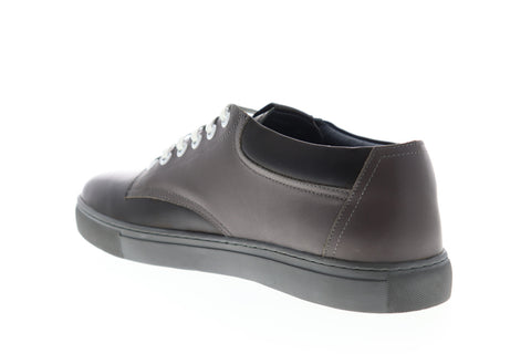 Zanzara Ralston ZK714S25 Mens Gray Leather Low Top Lifestyle Sneakers Shoes