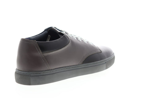 Zanzara Ralston ZK714S25 Mens Gray Leather Low Top Lifestyle Sneakers Shoes
