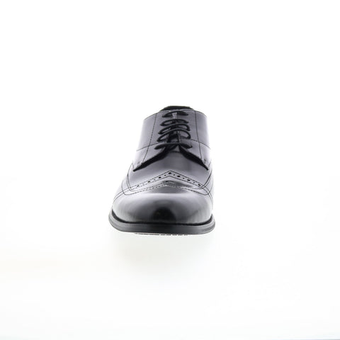 Zanzara Nash ZZD1032 Mens Black Oxfords & Lace Ups Wingtip & Brogue Shoes