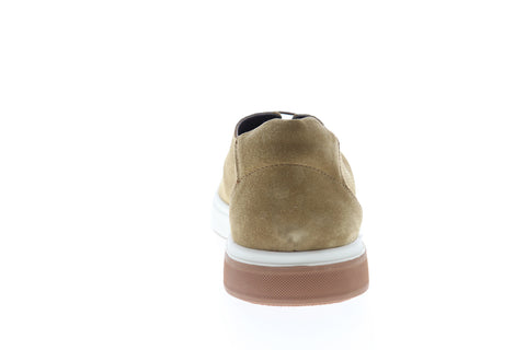 Zanzara SOL ZZL1208 Mens Brown Suede Low Top Lace Up Lifestyle Sneakers Shoes