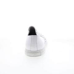 Zanzara Echo ZZS1059 Mens White Leather Slip On Lifestyle  display picture 3
